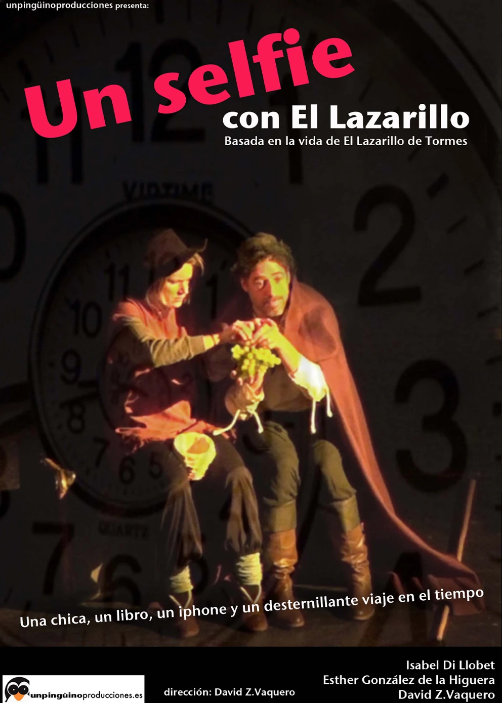 Cartel Un Selfie con el Lazarillo